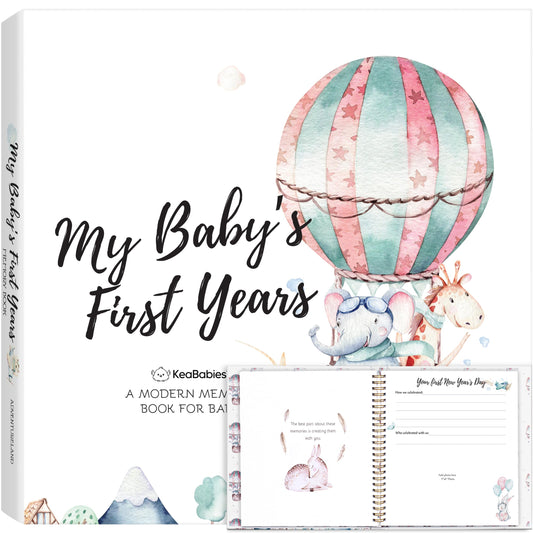 First 5 Years Baby Memory Book - Tots Treasure Trove