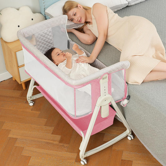 Baby Bassinet Bedside Sleeper for Baby - Tots Treasure Trove