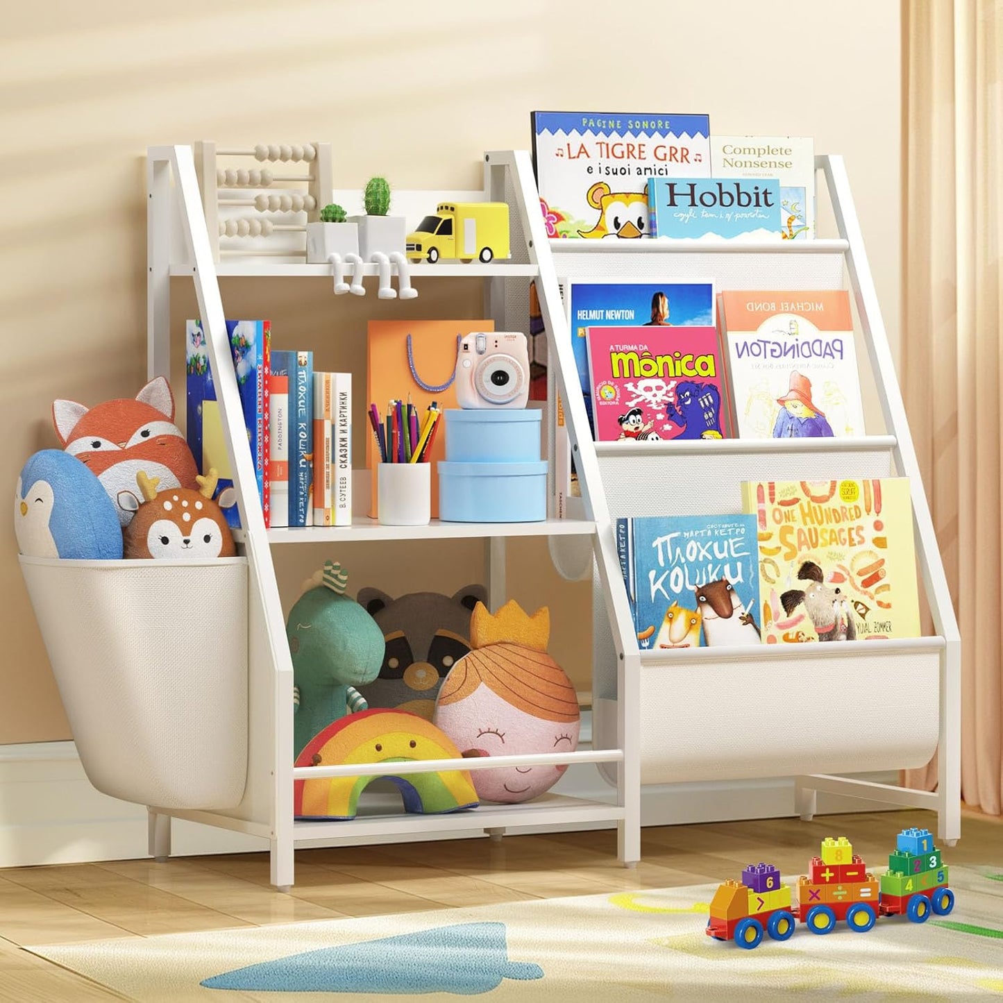 2-in-1 Kids Bookshelf